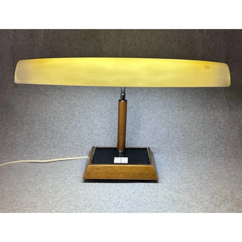Vintage Panasonic‎ FS-558E Desk Lamp MCM Fluorescent Light Japan